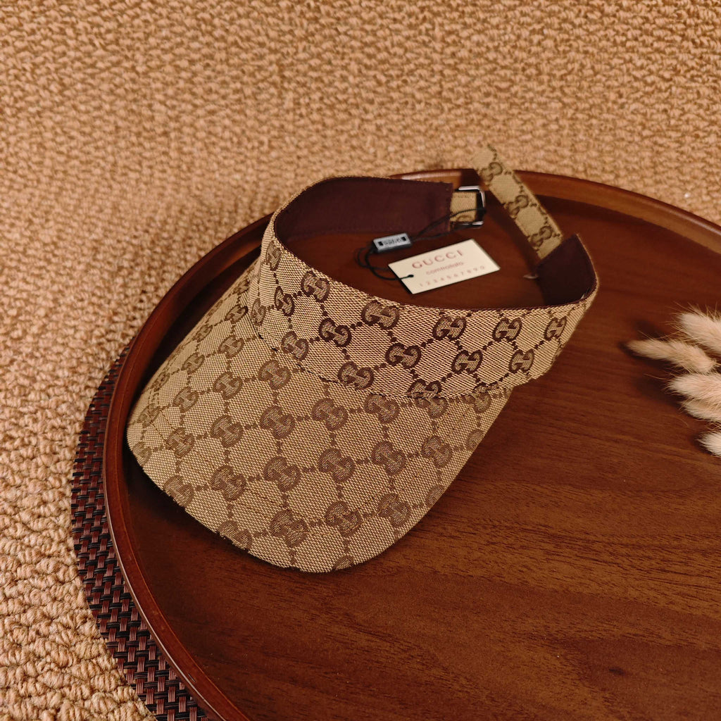 GUCCI GG Monogram Canvas Sun Visor