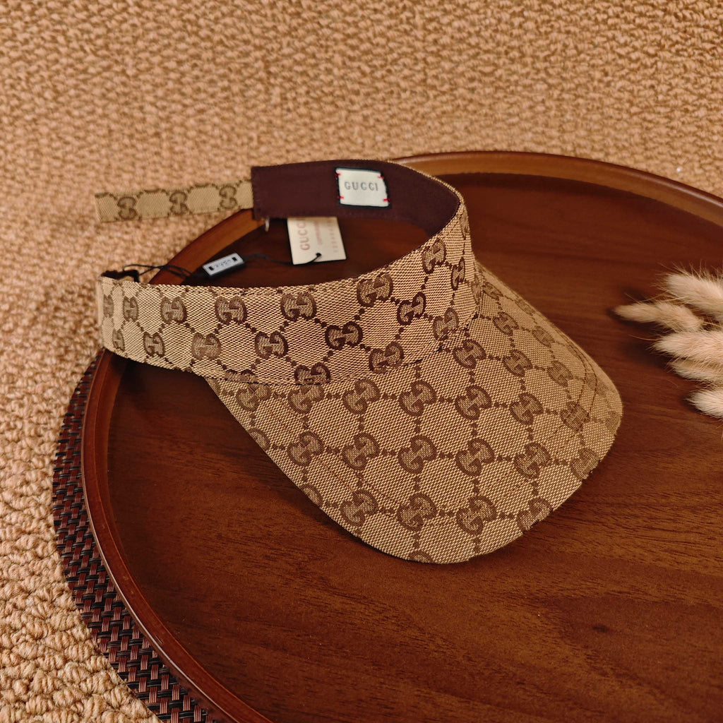 GUCCI GG Monogram Canvas Sun Visor