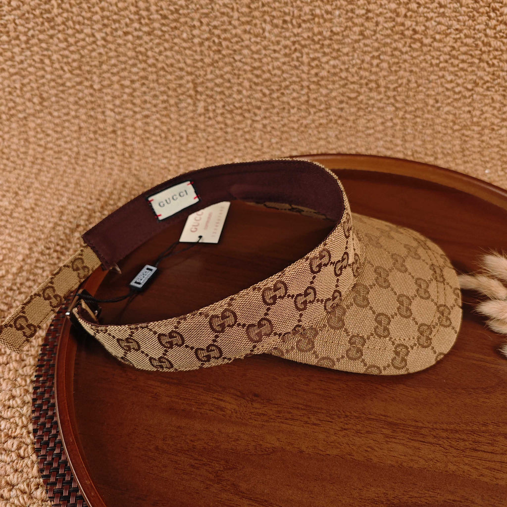 GUCCI GG Monogram Canvas Sun Visor