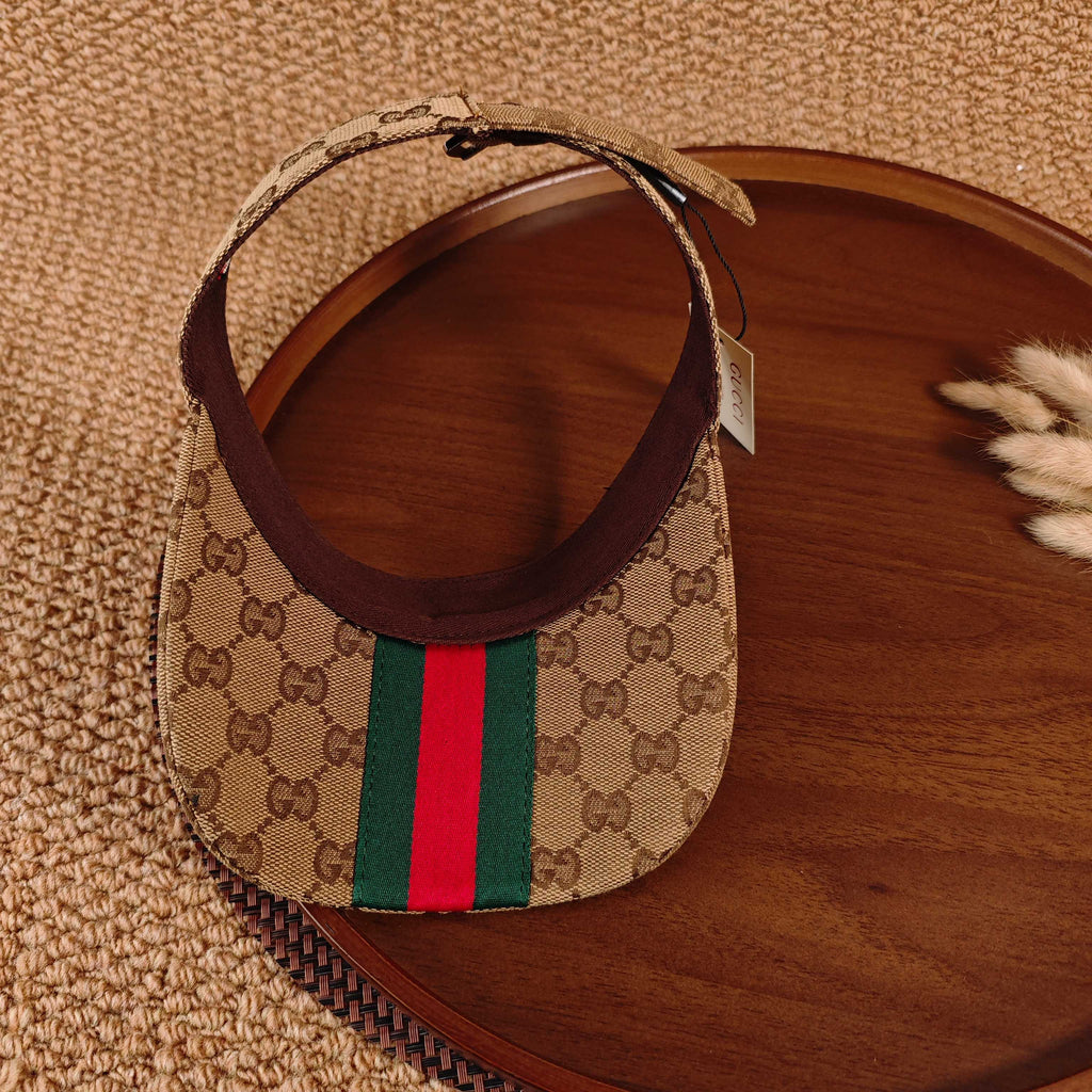 GUCCI GG Monogram Canvas Sun Visor