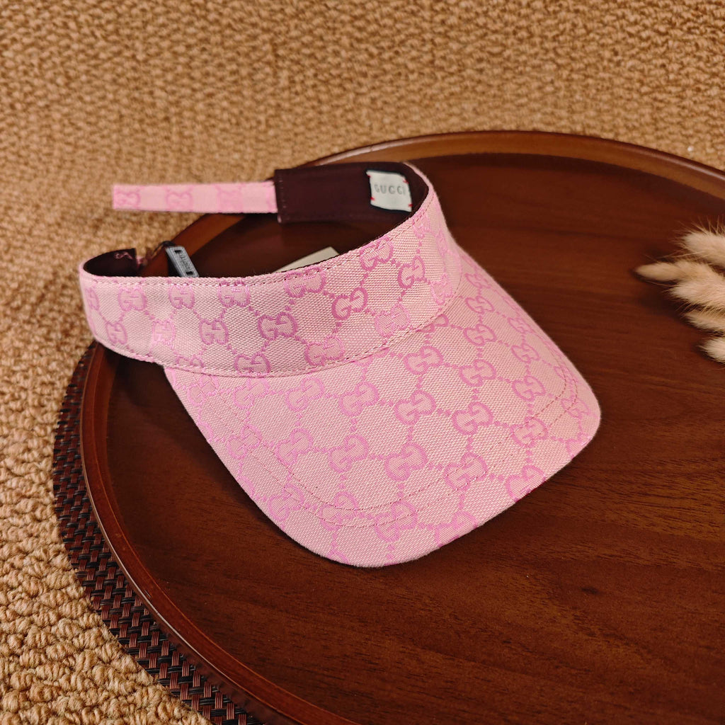 GUCCI GG Monogram Canvas Sun Visor