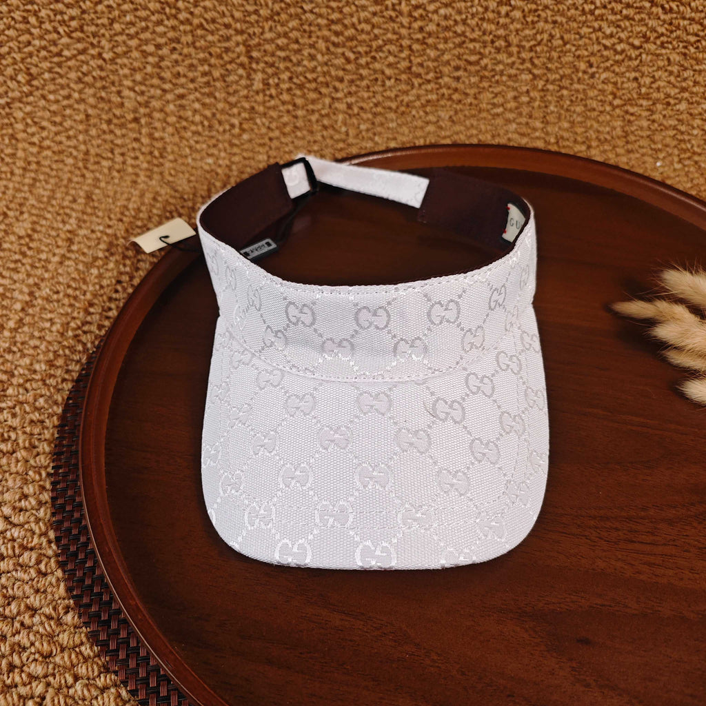GUCCI GG Monogram Canvas Sun Visor