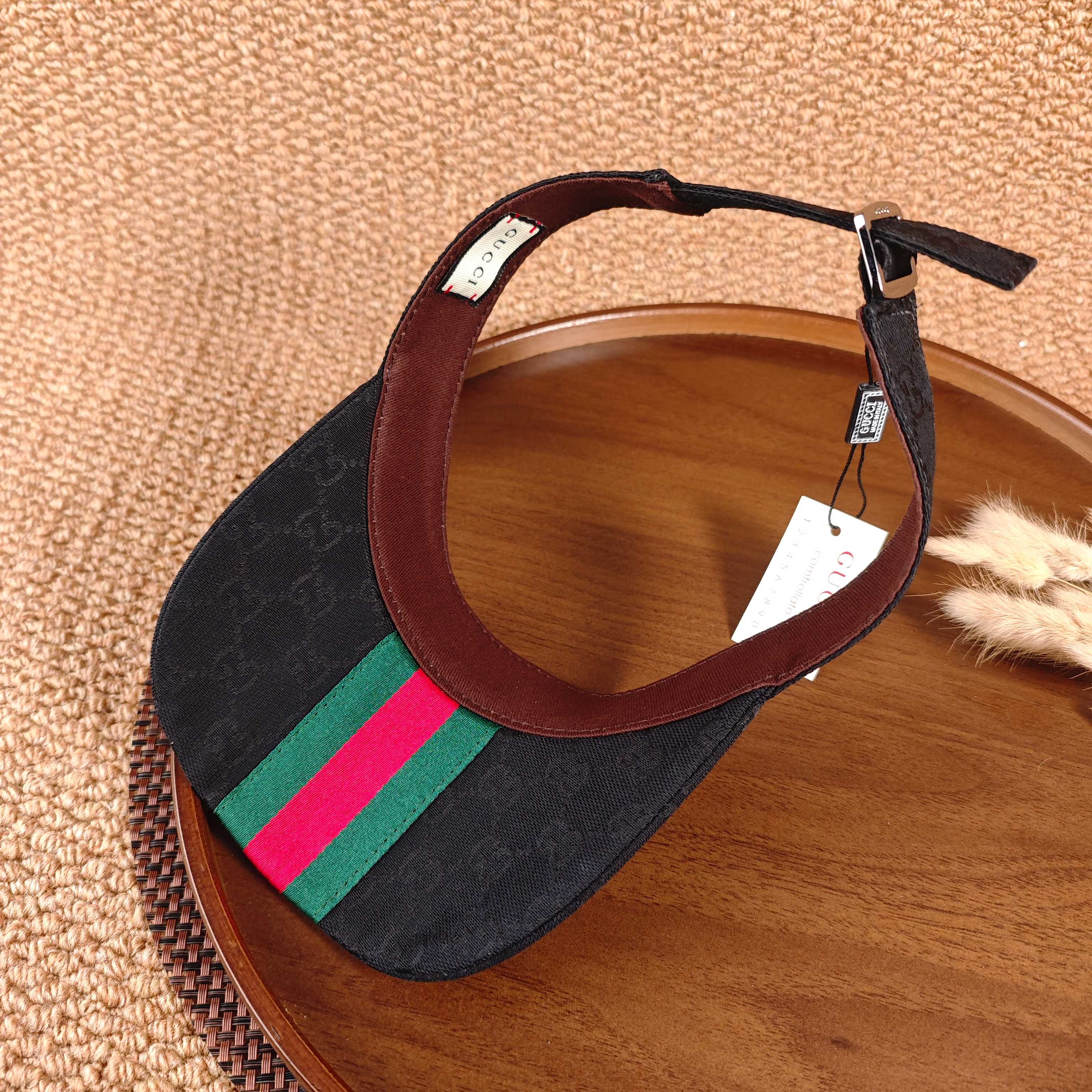 GUCCI GG Monogram Canvas Sun Visor