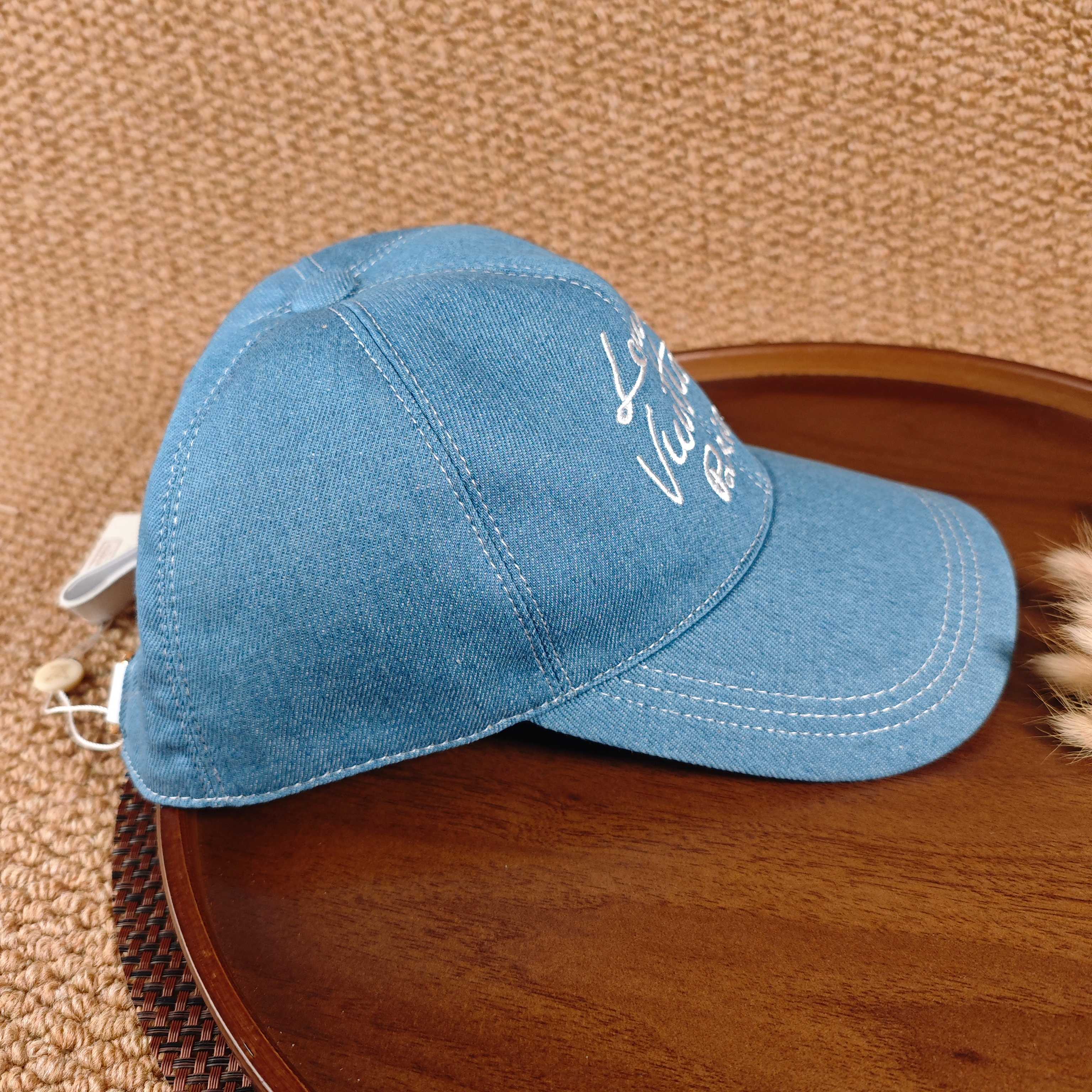 LOUIS VUITTON Monogram Denim Baseball Cap