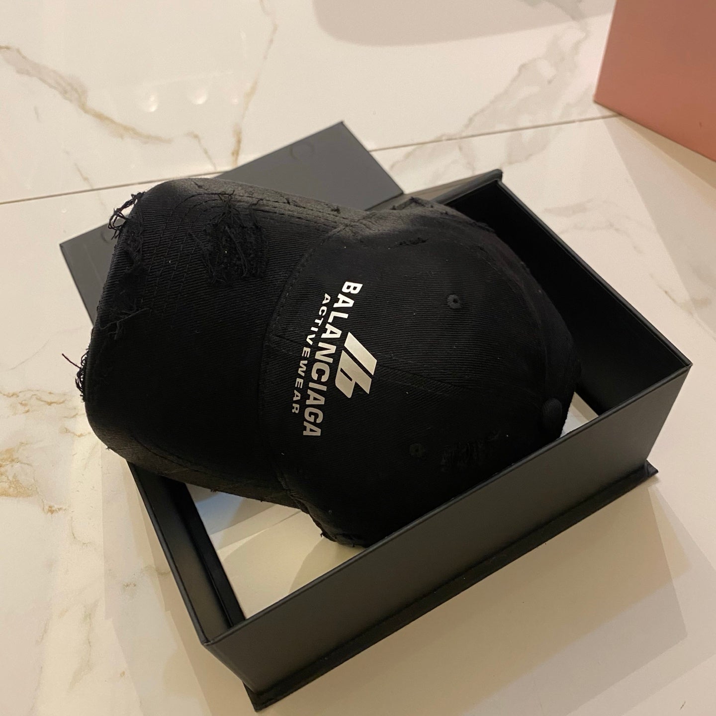 BALENCIAGA Washed Baseball Cap