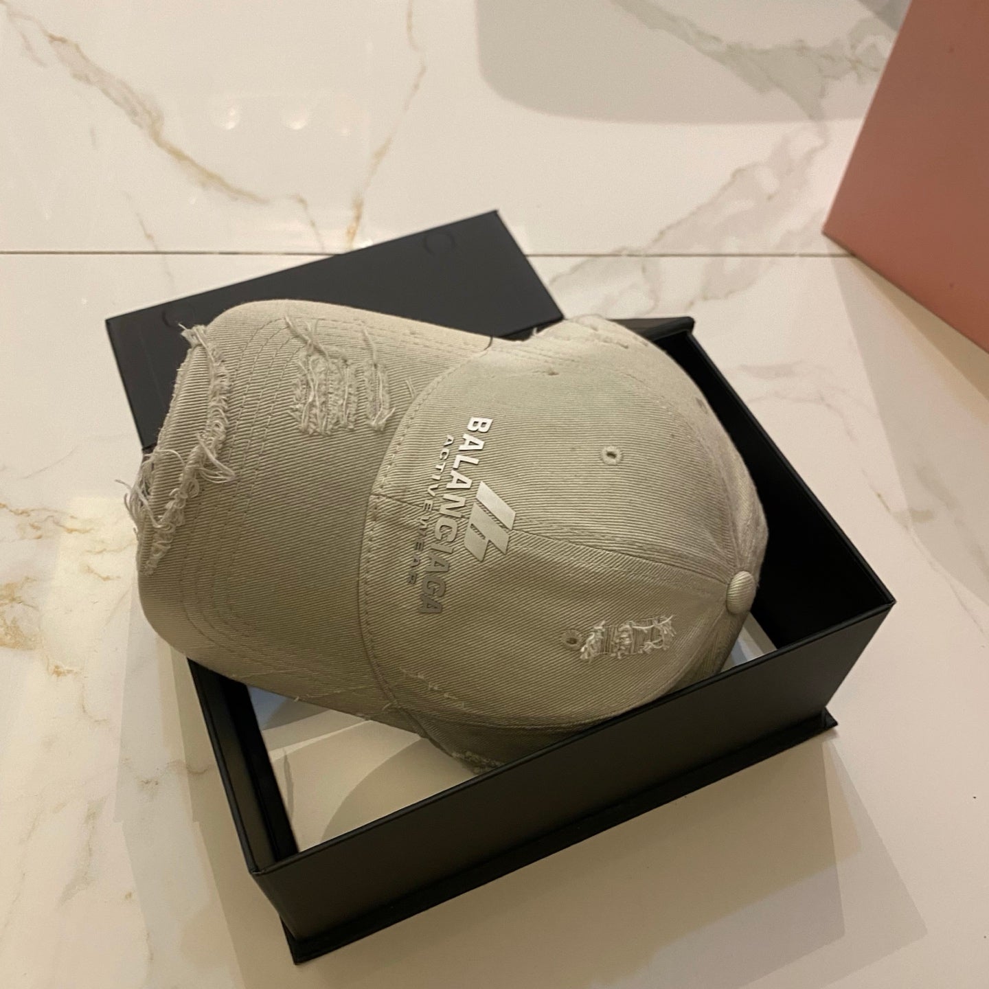 BALENCIAGA Washed Baseball Cap