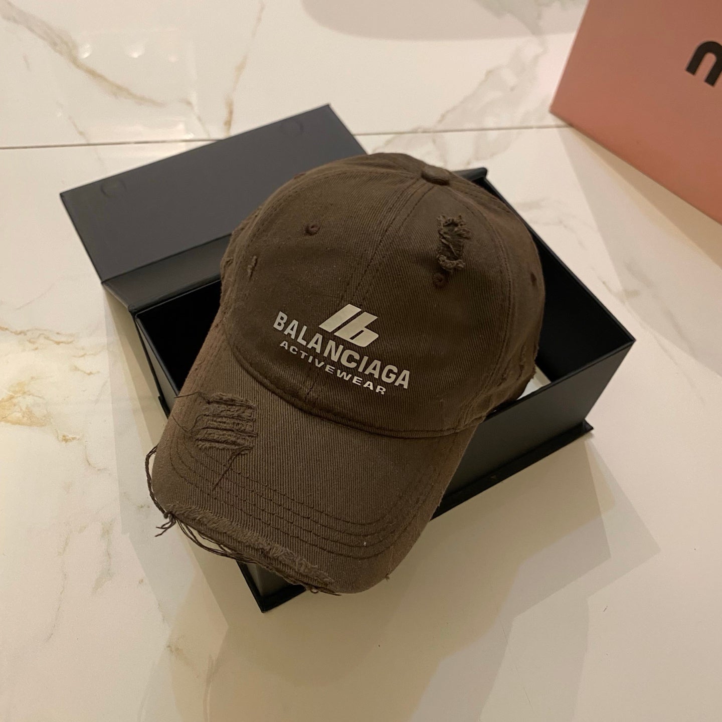 BALENCIAGA Washed Baseball Cap