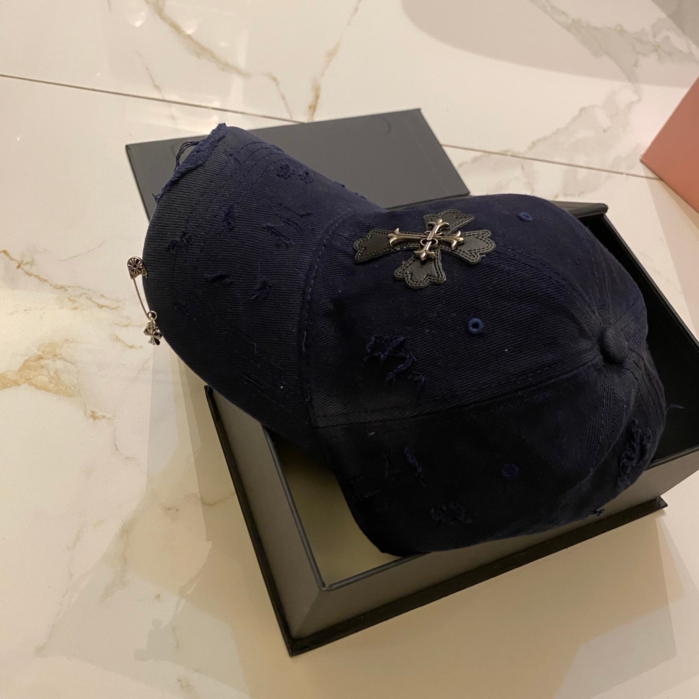CHROME HEARTS Washed Baseball Cap