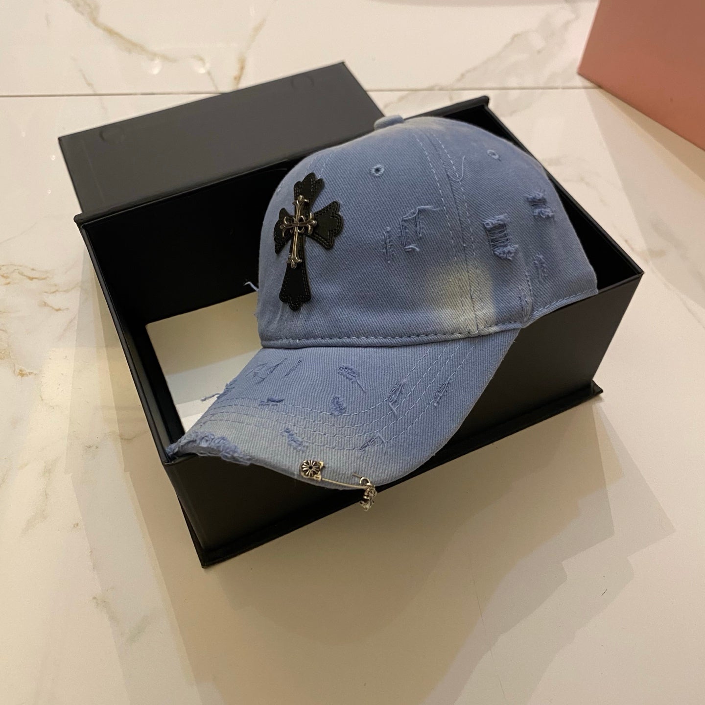 CHROME HEARTS Washed Baseball Cap
