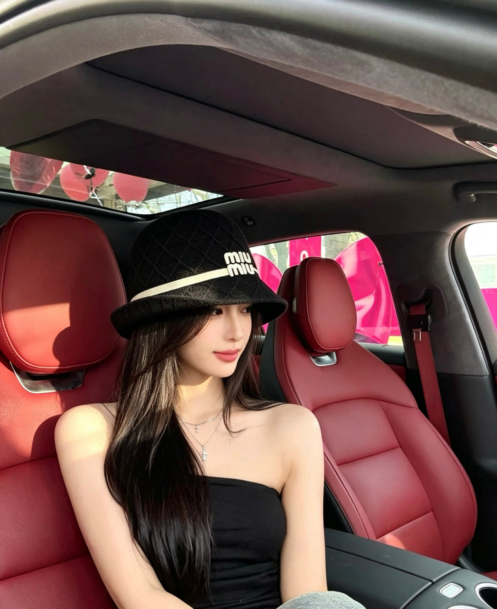 Miu Miu Knit Bucket Hat