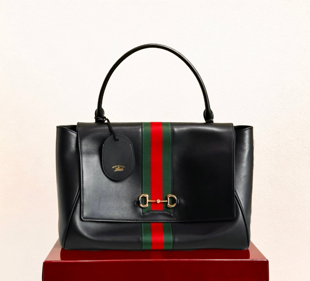 Gucci Generation GG Paparazzo Large Top Handle Bag