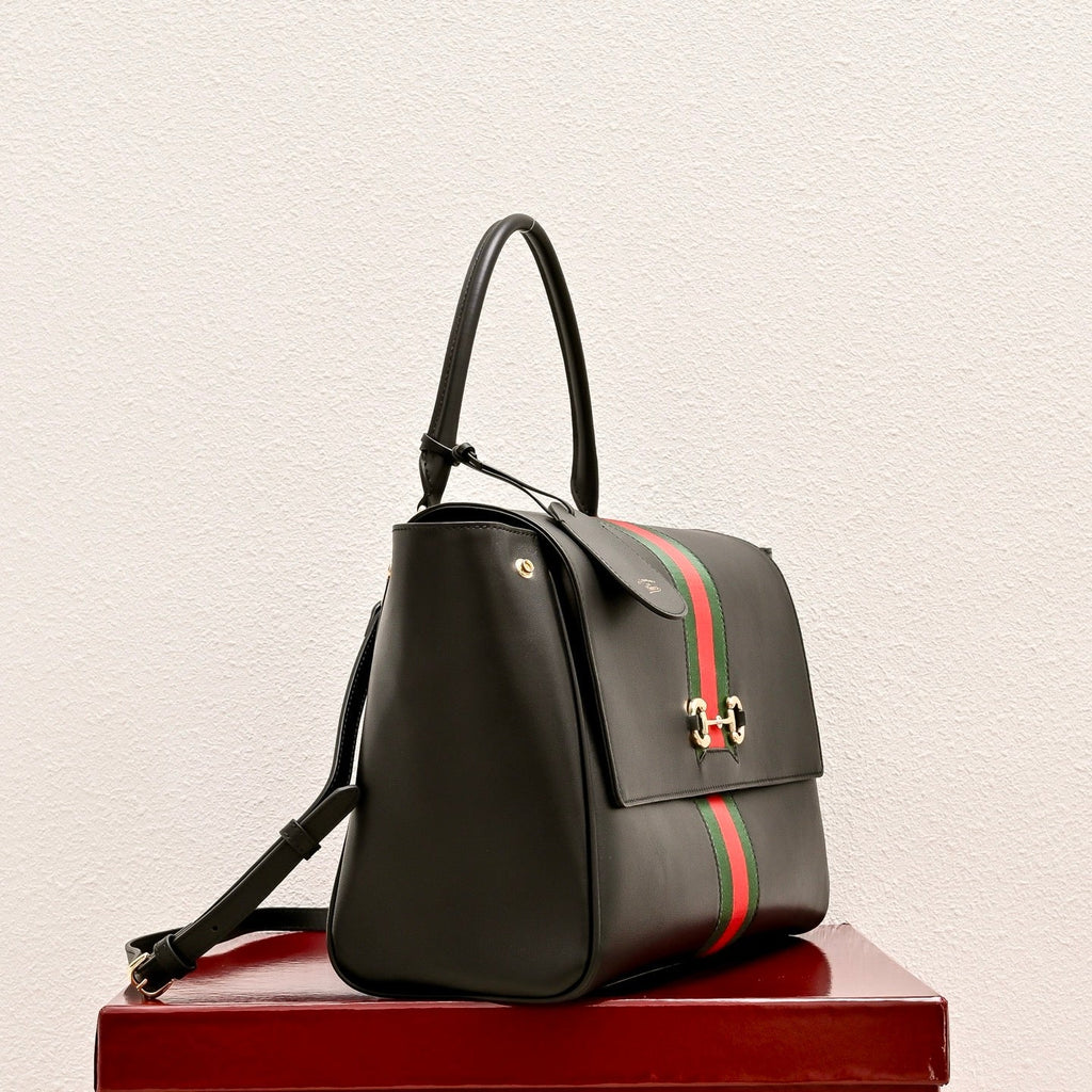 Gucci Generation GG Paparazzo Large Top Handle Bag