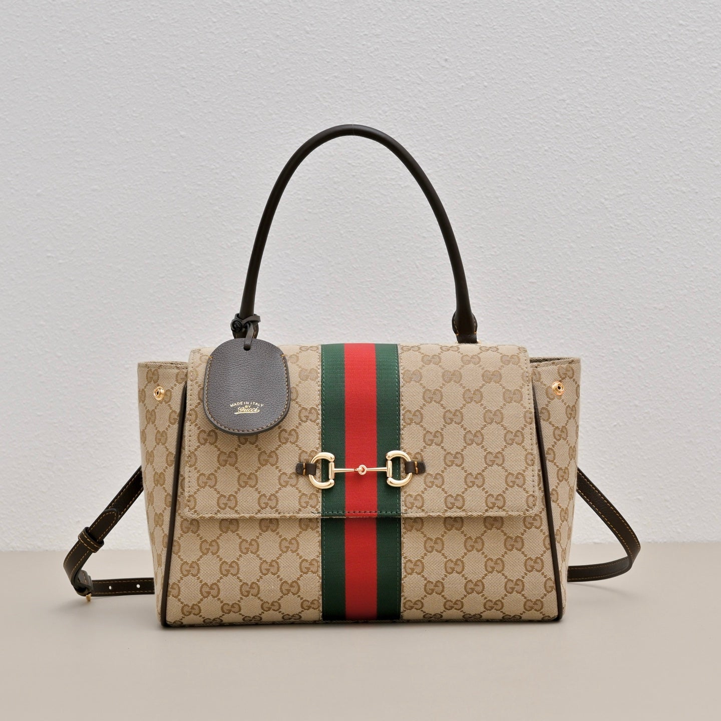 GUCCI GG Paparazzo Medium Top Handle Bag