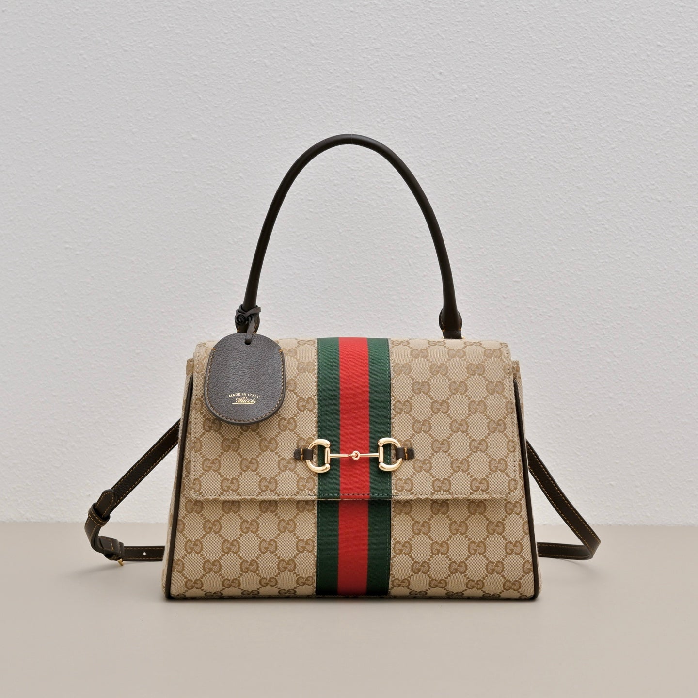 GUCCI GG Paparazzo Medium Top Handle Bag