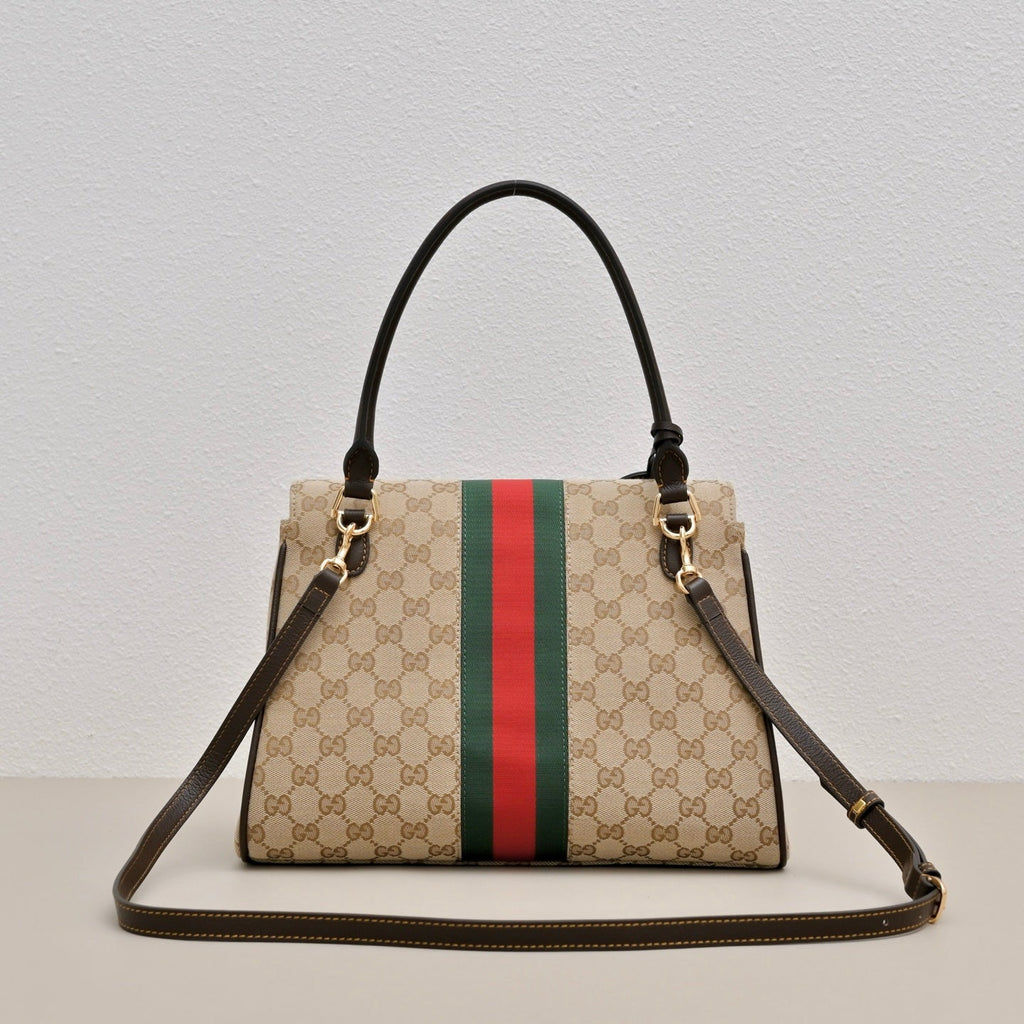 GUCCI GG Paparazzo Medium Top Handle Bag