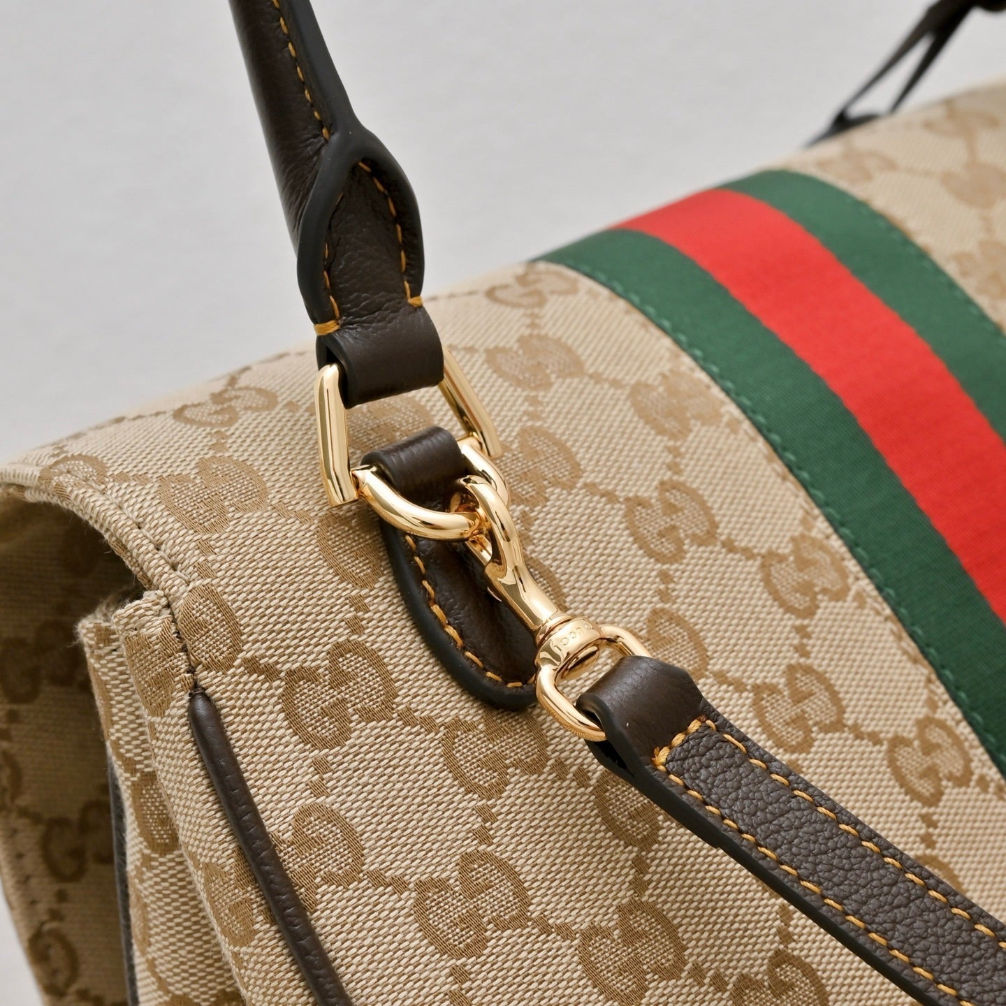 GUCCI GG Paparazzo Medium Top Handle Bag