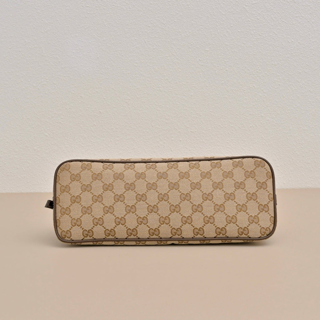 GUCCI GG Madison Denim Shoulder Bag