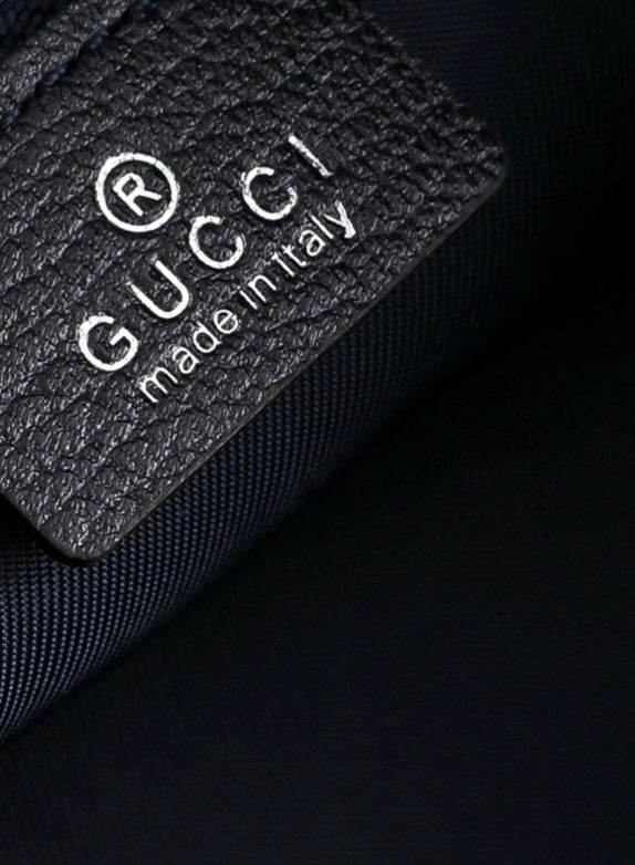 GUCCI Generation GG Denim Bucket Bag