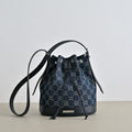 GUCCI Generation GG Denim Bucket Bag