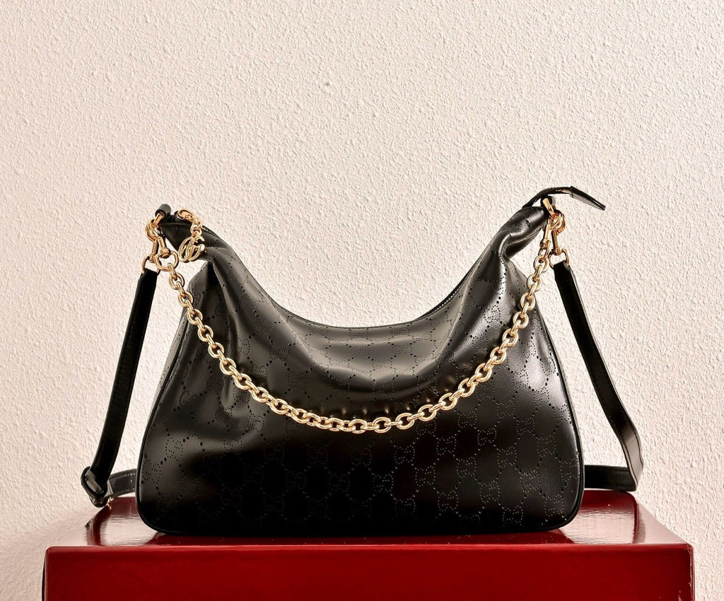 GUCCI Lady Lunetta Chain Medium Shoulder Bag