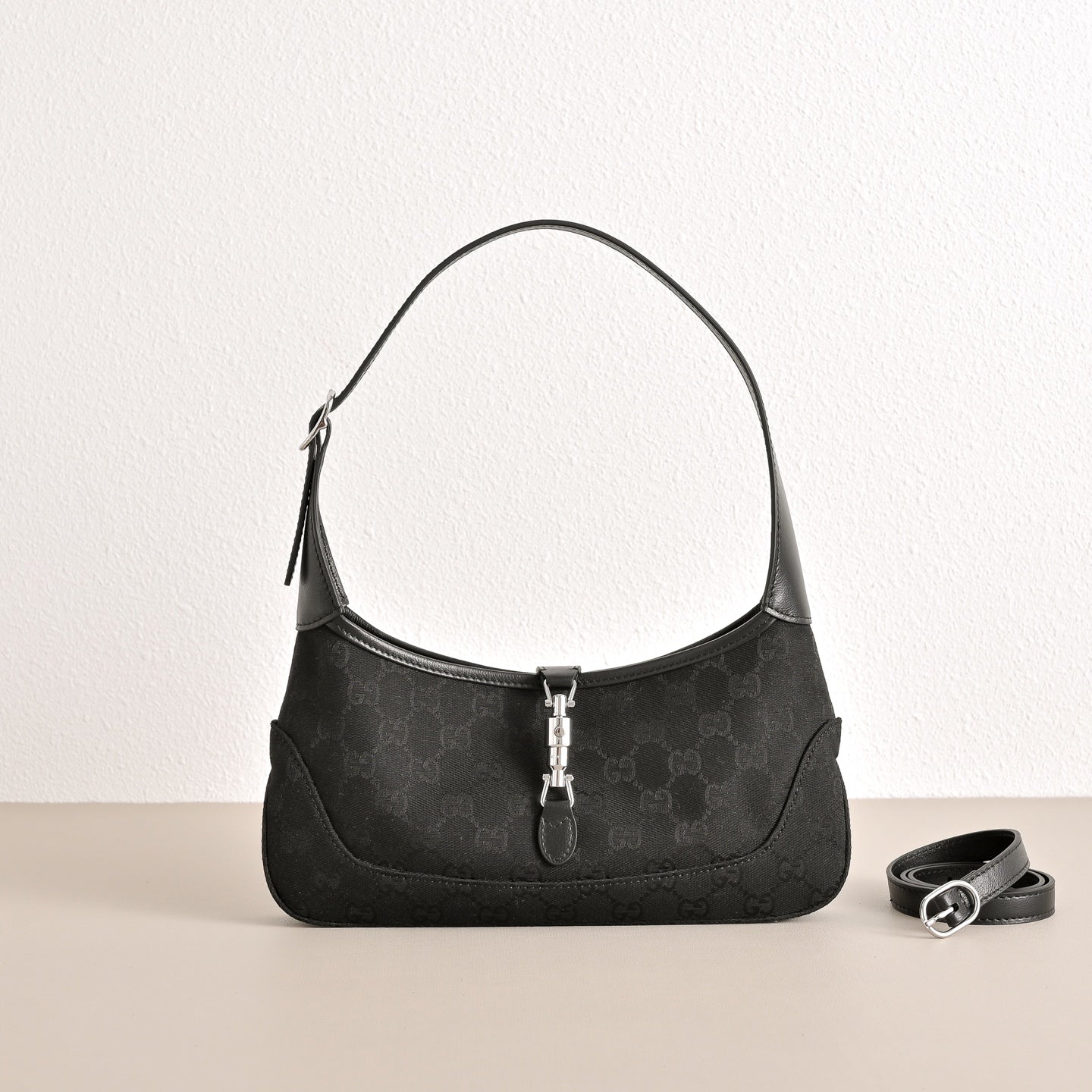 GUCCI Jackie 1961 GG Monogram Shoulder Bag