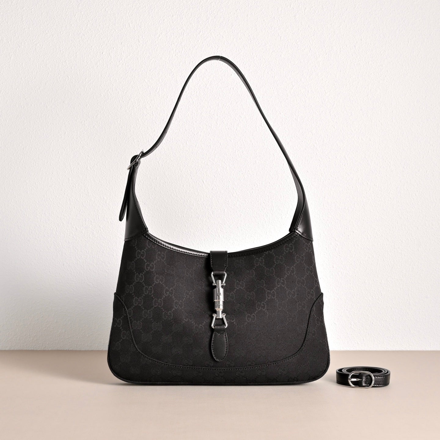 GUCCI Jackie 1961 GG Monogram Shoulder Bag