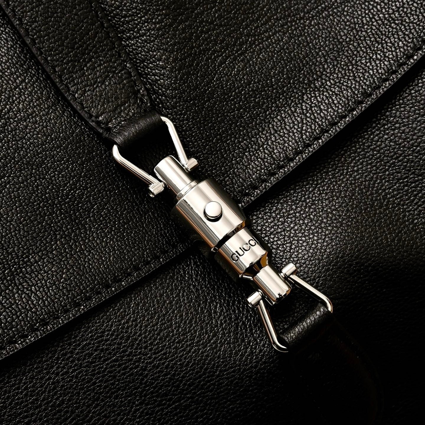 GUCCI Jackie Flap Large Shoulder Bag