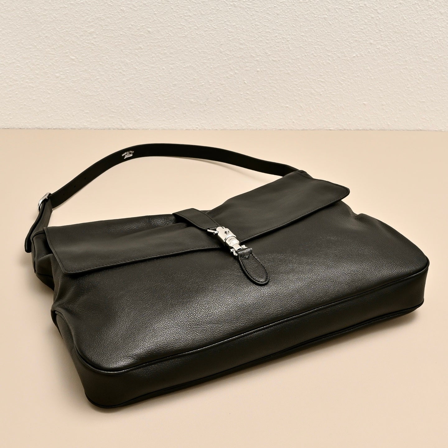 GUCCI Jackie Flap Large Shoulder Bag
