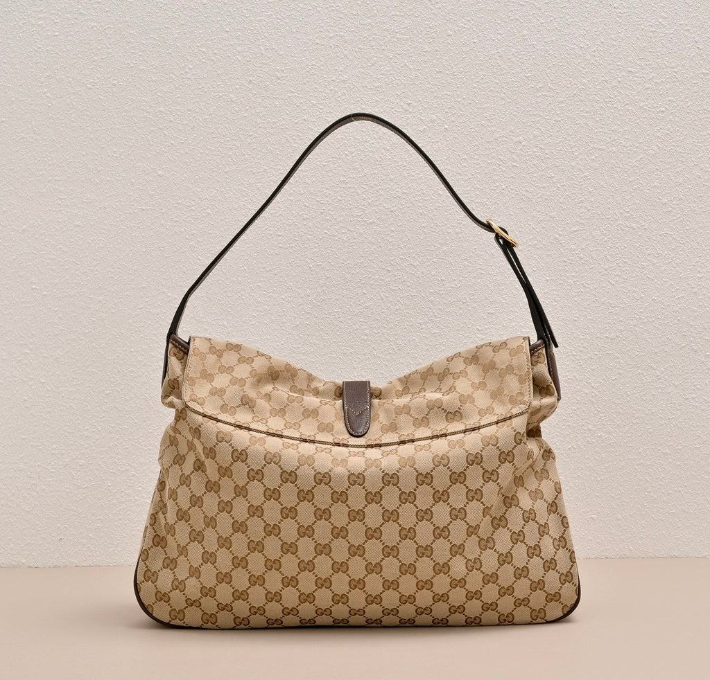 GUCCI Jackie Flap Large Shoulder Bag