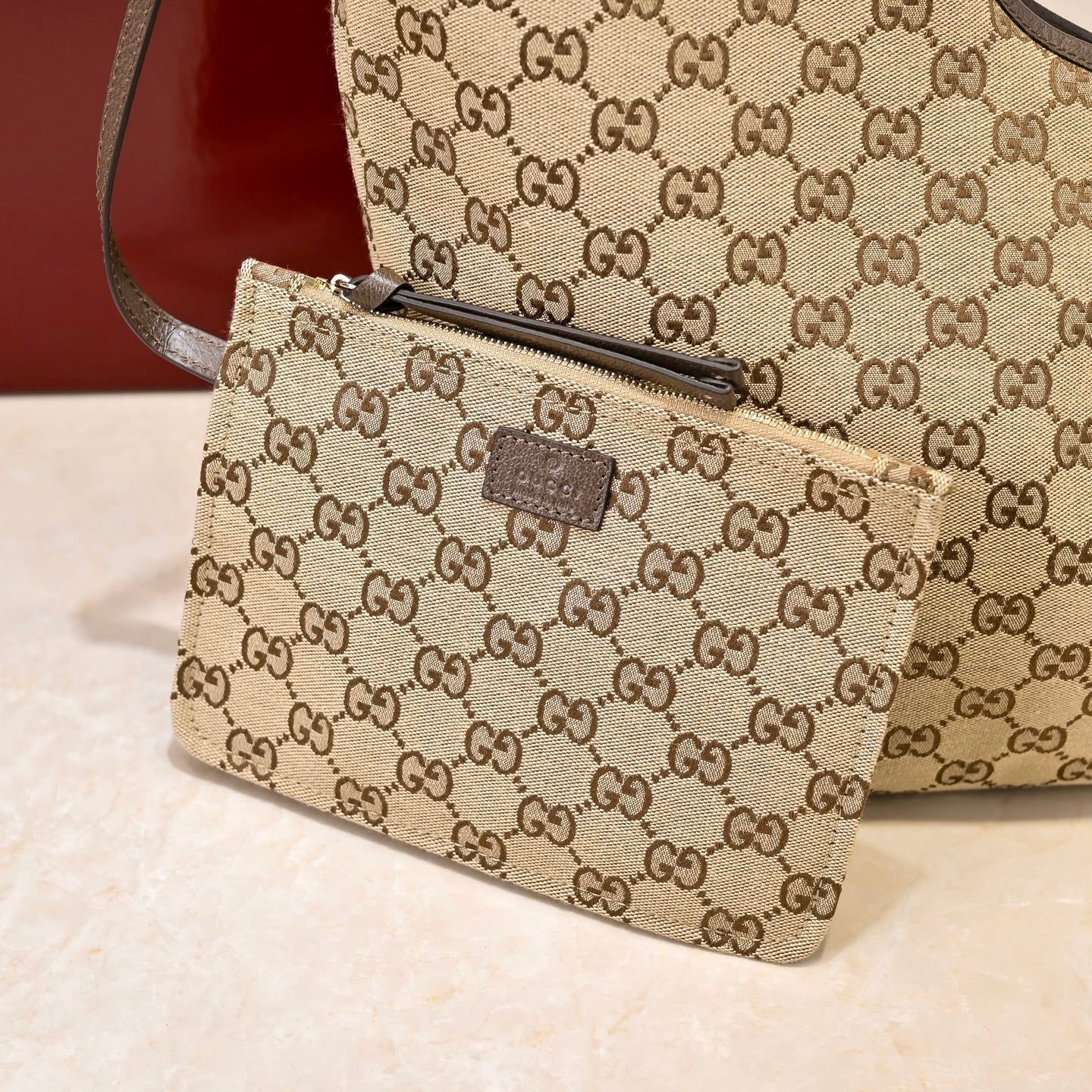 GUCCI Giglio Large Tote Bag