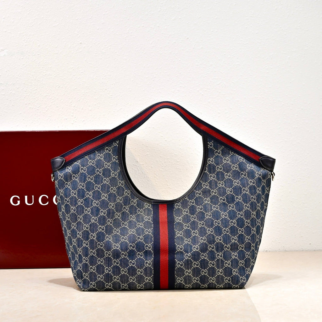 GUCCI Giglio Series Tote Bag