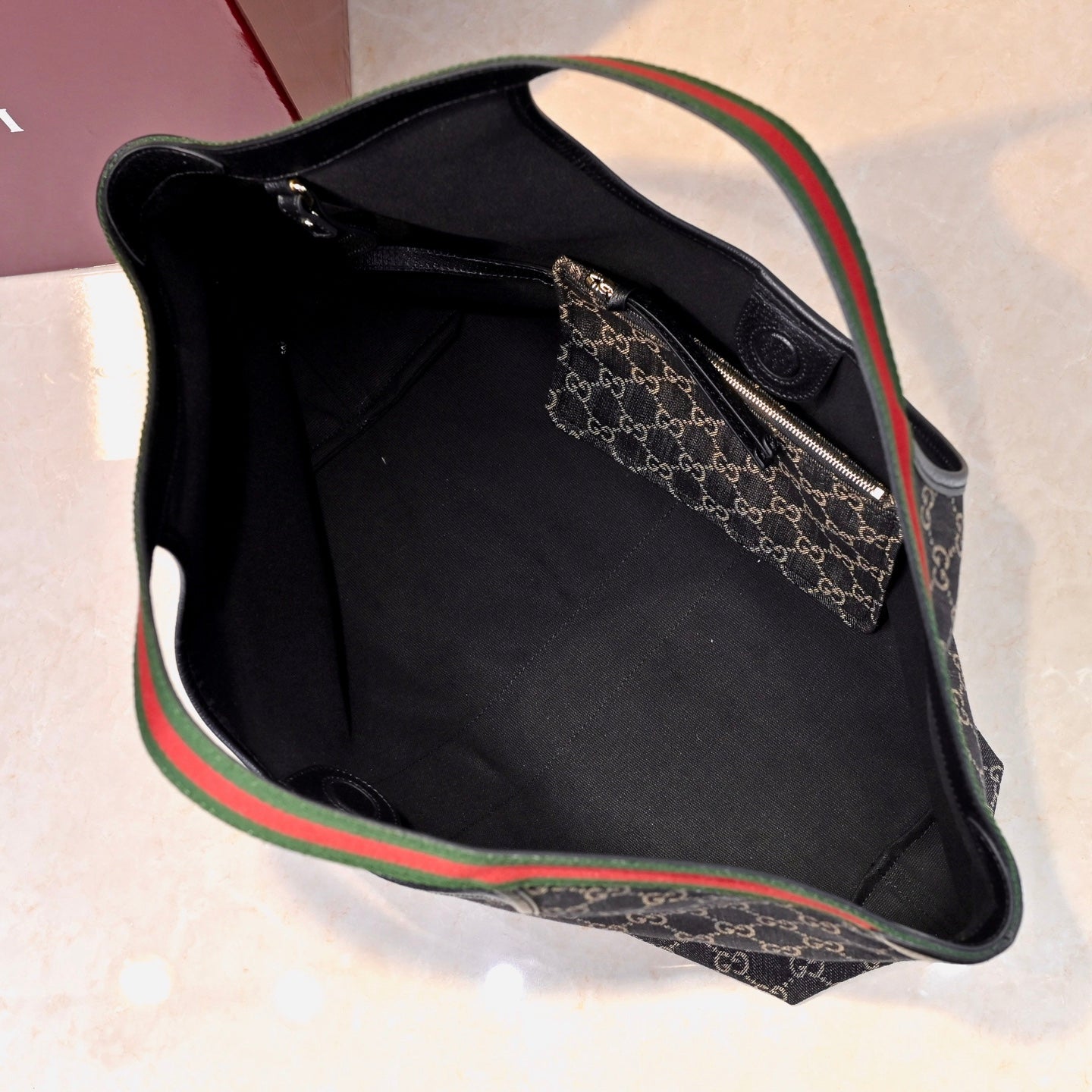 GUCCI Giglio Tote Bag Large
