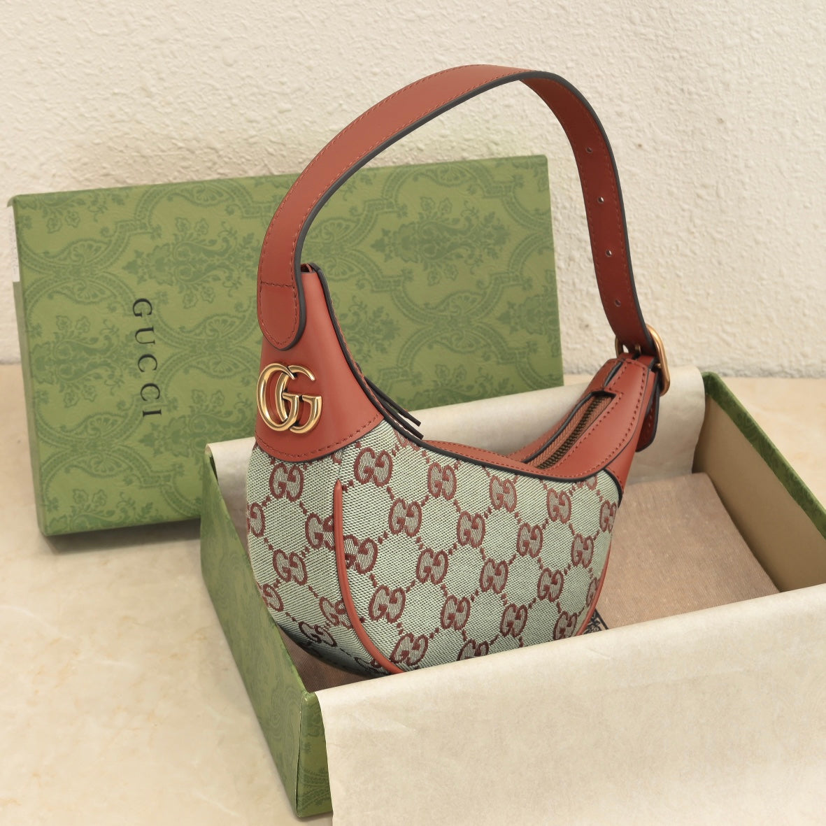 GUCCI Lido Ophidia Mini Shoulder Bag