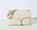 Gucci GG Marmont Pleated Calfskin Shoulder Bag