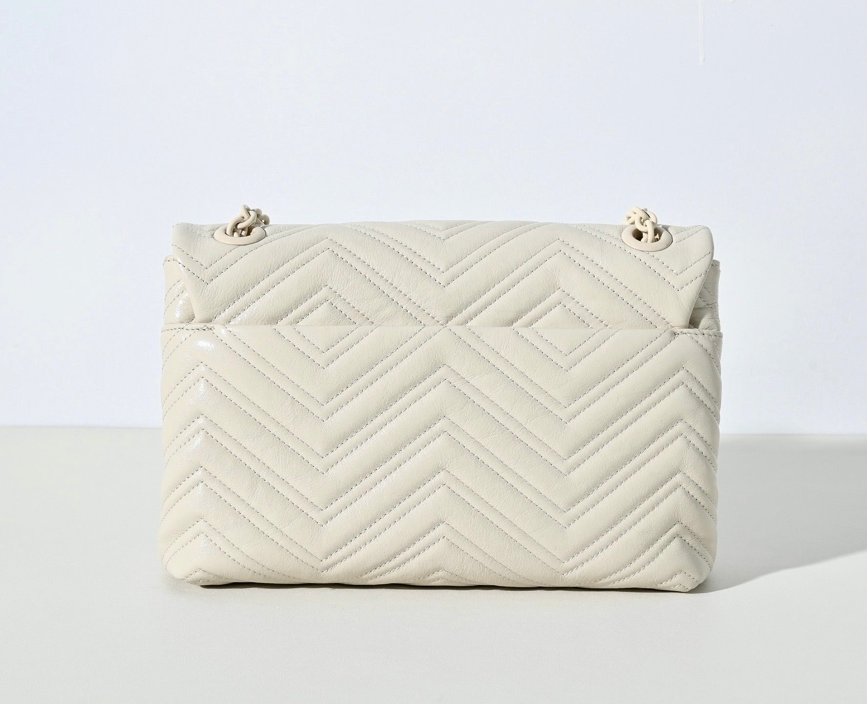 Gucci GG Marmont Pleated Calfskin Shoulder Bag