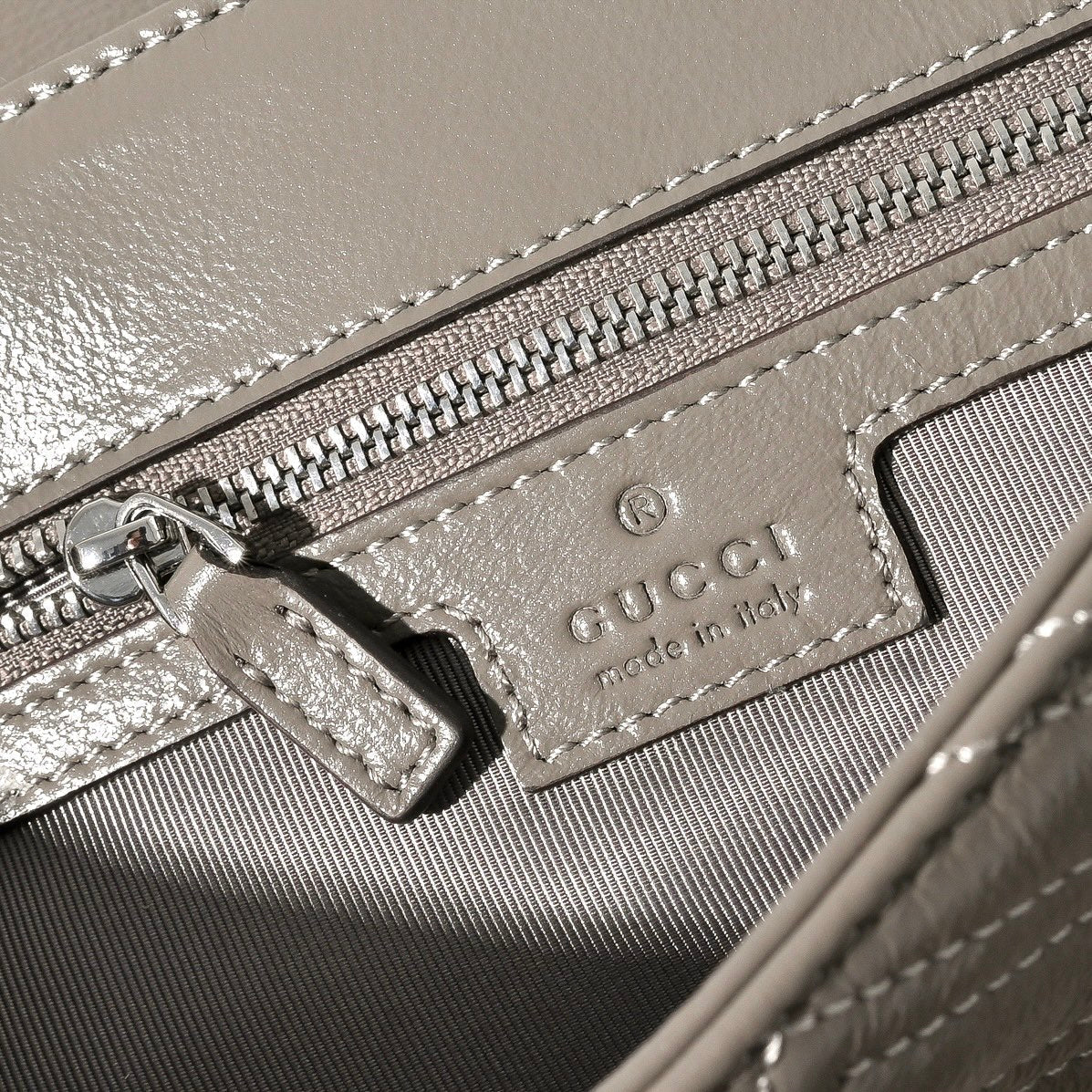 Gucci GG Marmont Pleated Calfskin Shoulder Bag
