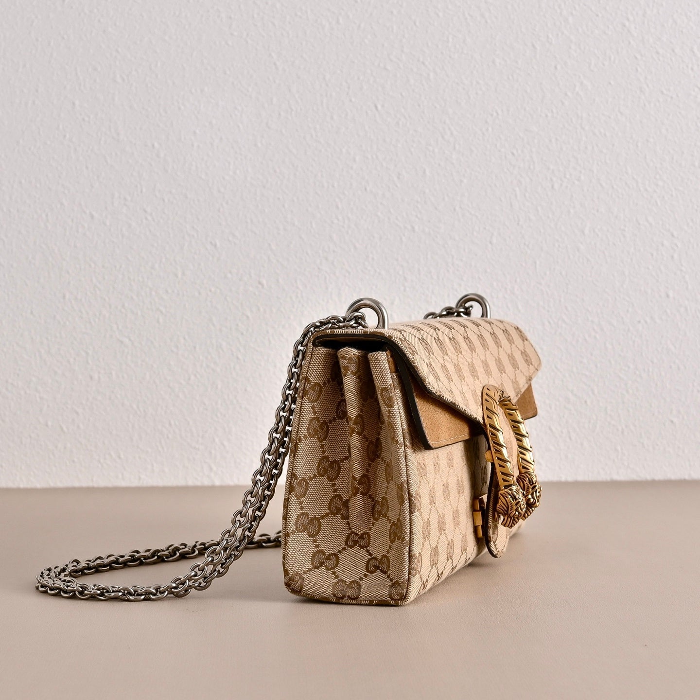 Gucci Dionysus Canvas Shoulder Bag