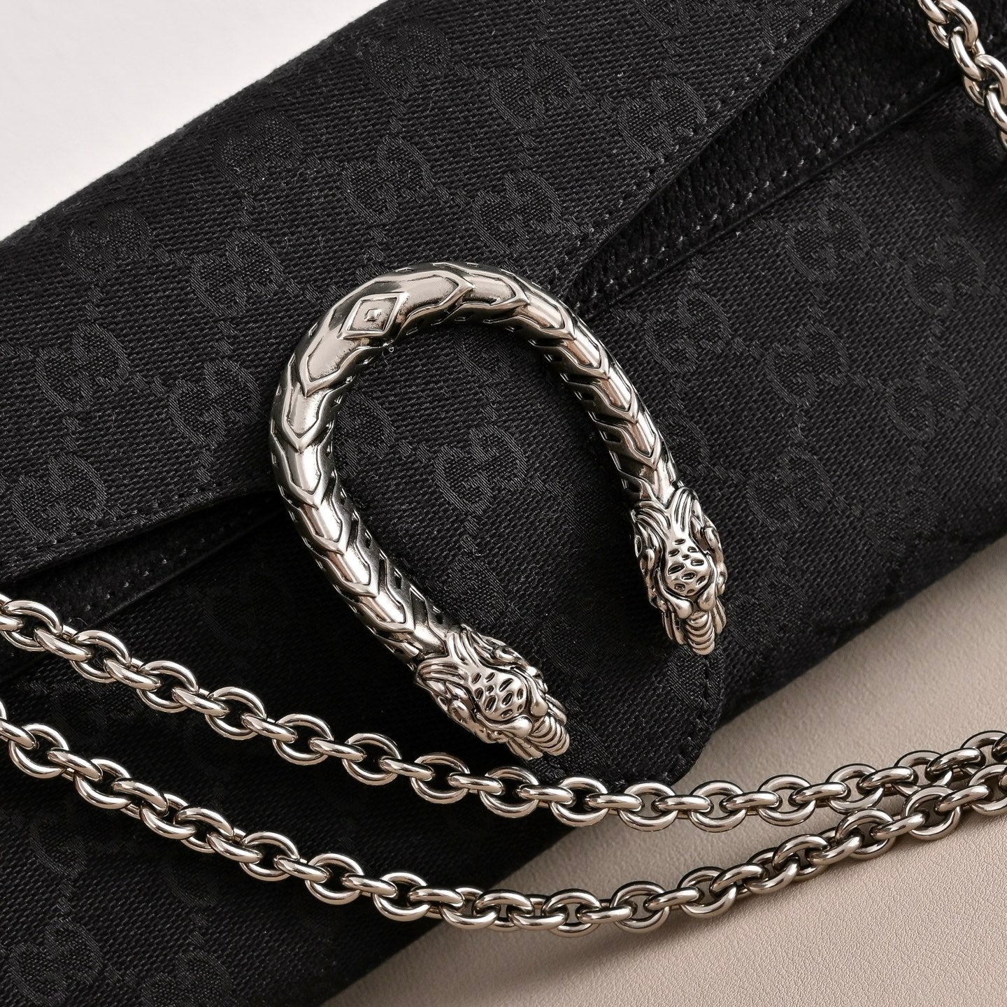 Gucci Dionysus Canvas Shoulder Bag