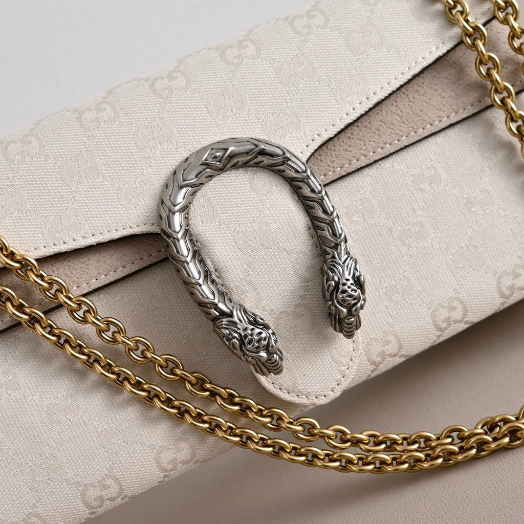 Gucci Dionysus Canvas Shoulder Bag