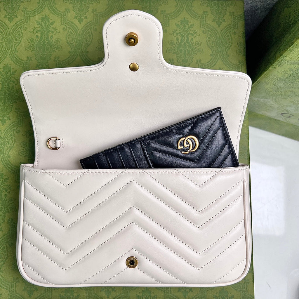 Gucci GG Marmont Mini Chain Wallet Bag