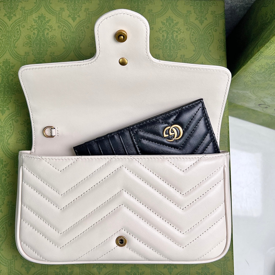 Gucci GG Marmont Mini Chain Wallet Bag