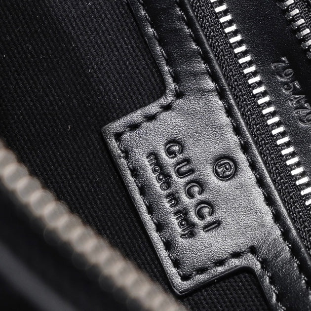 Gucci GG Supreme Black Men's Crossbody Bag