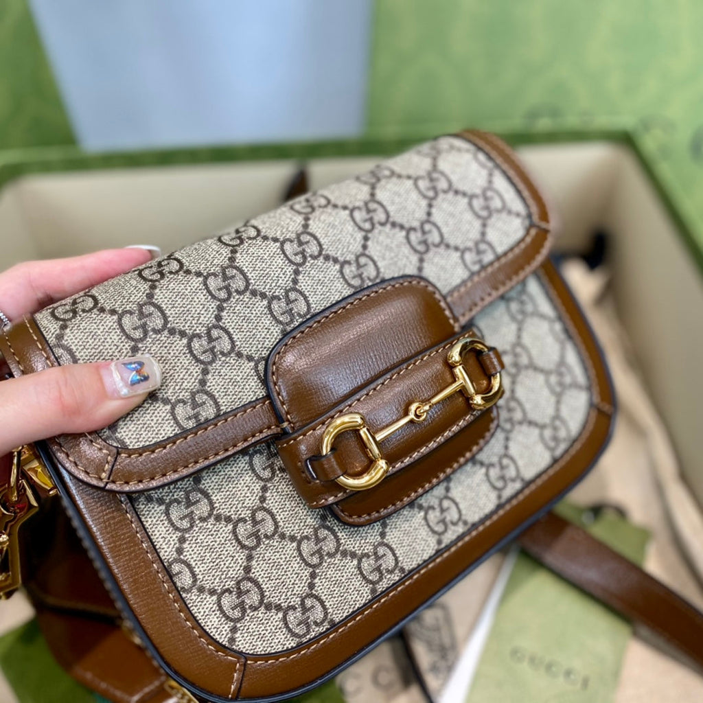 Gucci 1955 Horsebit Mini Saddle Bag