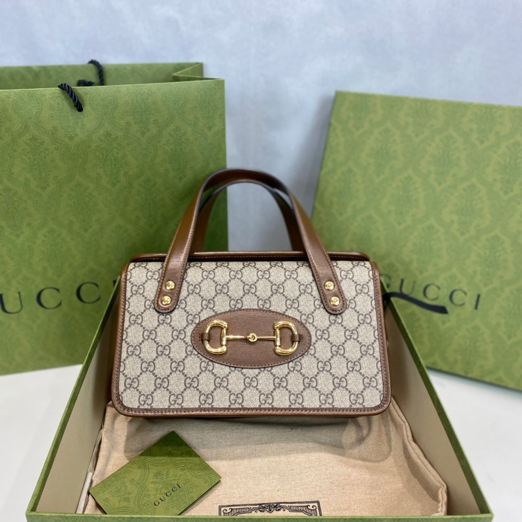 Gucci 1955 Horsebit Top Handle Box Bag