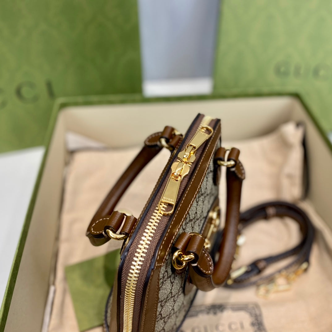 Gucci 1955 Horsebit Mini Dome Shoulder Bag