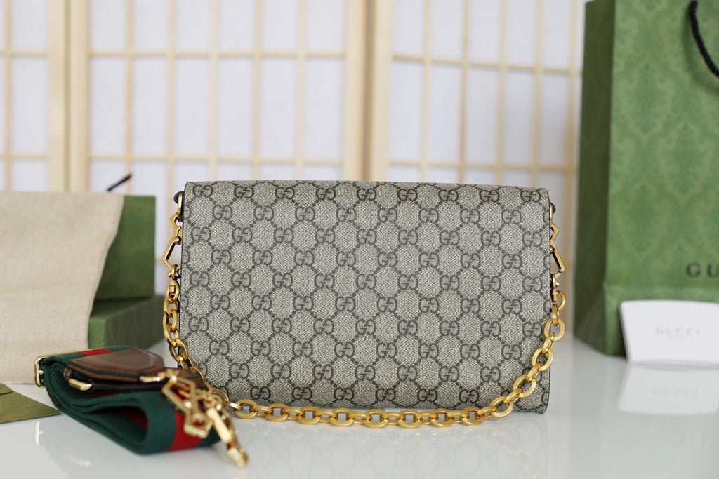 Gucci Horsebit 1955 Three-Way Clutch Bag