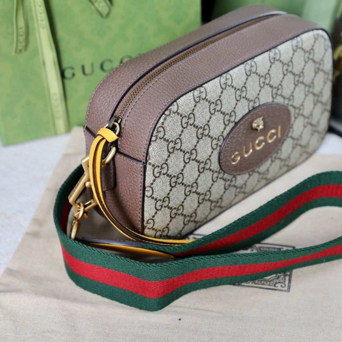 Gucci Neo Vintage Dionysus Tiger Head Shoulder Bag
