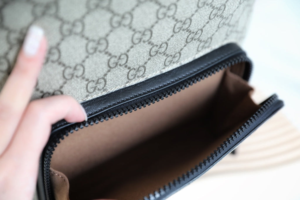 Gucci GG Black Backpack