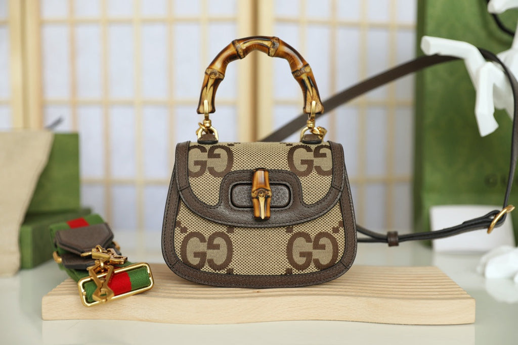 Gucci Bamboo Mini Top Handle Bag