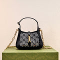 Gucci Jackie 1961 Black Crystal Shoulder Bag